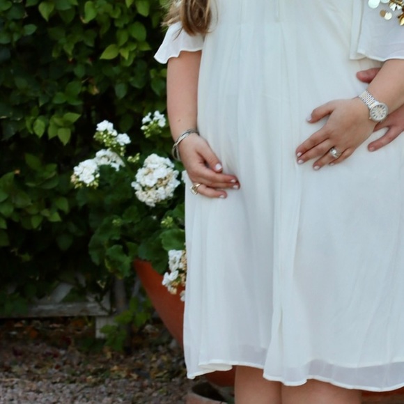 Asos maternity embellished cold shoulder dress - Picture 5 of 5